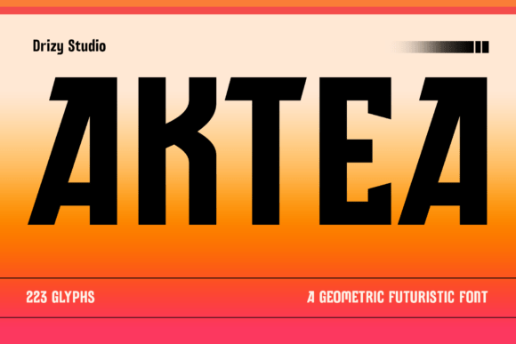 Aktea: The Geometric Vision of the Future for Editorial Design