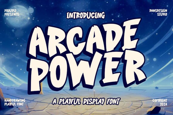 Arcade Power: The Bold Display Font for Retro-Ready Branding