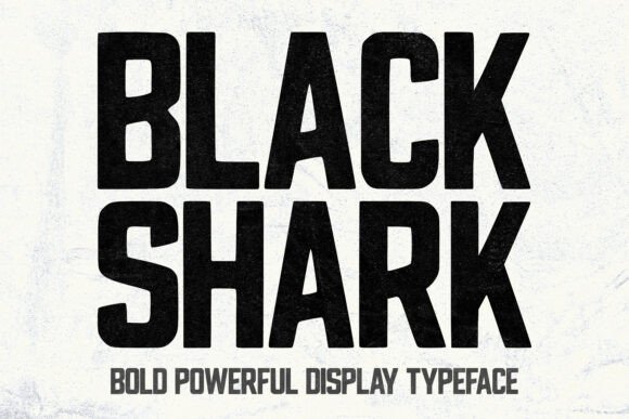 Black Shark: The Bold Display Typeface for High-Impact Web Design