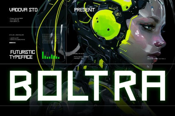 Boltra: The Futuristic Font for High-Tech Brand Campaigns