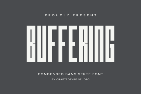 Buffering: The Modern Condensed Sans Serif for Editorial Design