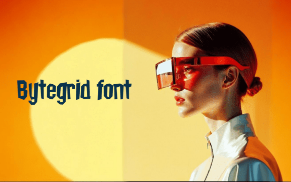 Bytegrid: A Sharp Sans Serif Font for Modern Creators