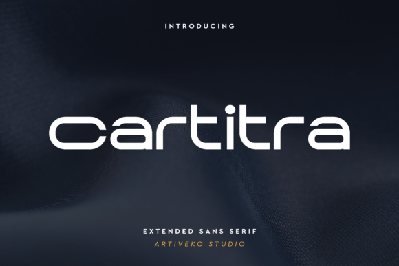 Cartitra: A Modern Sans Serif Typeface for Digital Editorial Design