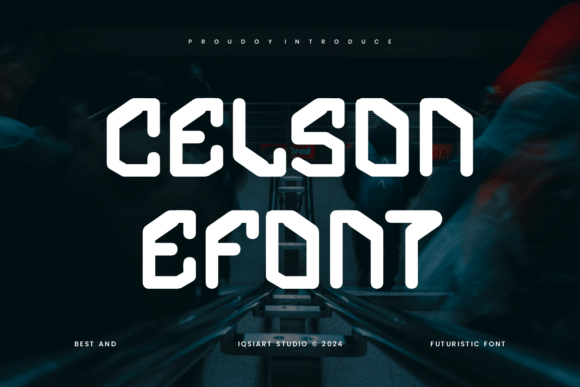 Celson: The Futuristic Sans Serif Typeface for Digital Interfaces