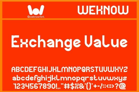 Exchange Value: The Modern Sans Serif Font for Breathtaking Logos