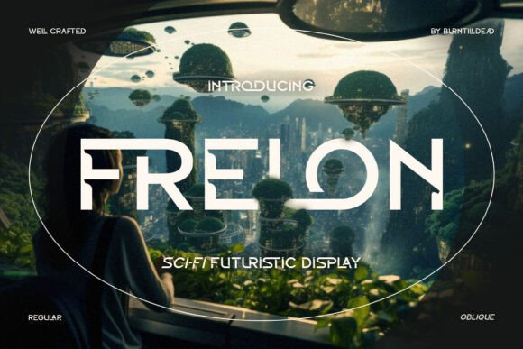 Frelon: The Futuristic Typeface for Bold Campaigns