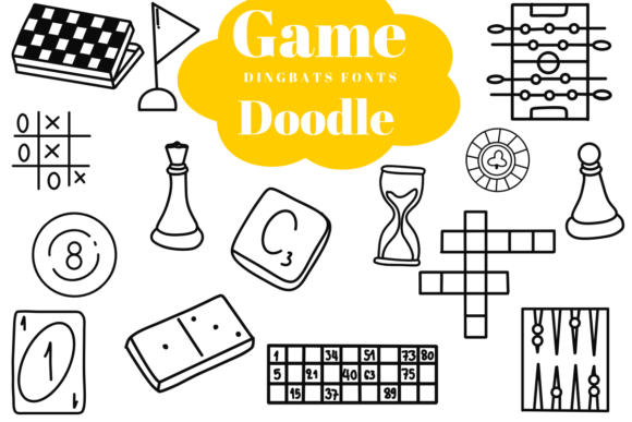 Game Doodle: The Perfect Creative Font for Playful Branding