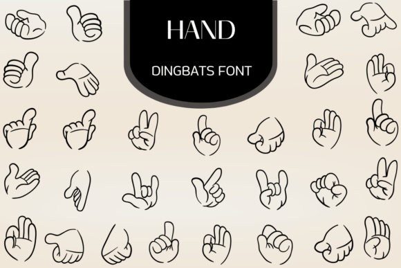 Hand: A Playful Typeface for Editorial Design