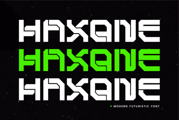 Haxone: The Futuristic Font for Bold Business Branding
