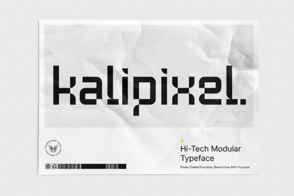Kalipixel: The Futuristic Sans Serif Font for Modern Web Design