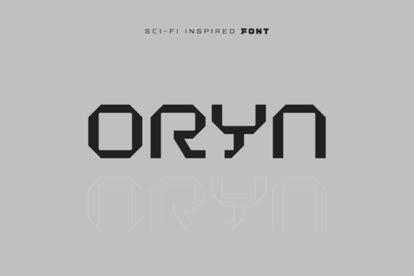 Oryn: The Bold Geometric Font for Futuristic Branding