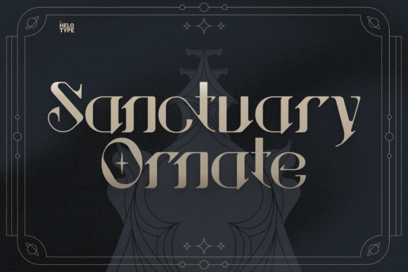 Sanctuary Ornate: A Regal Serif for Artistic Branding