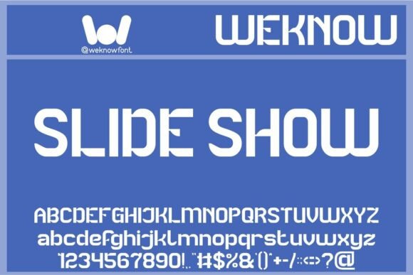 Slide Show: A Futuristic Sans Serif for Modern Branding