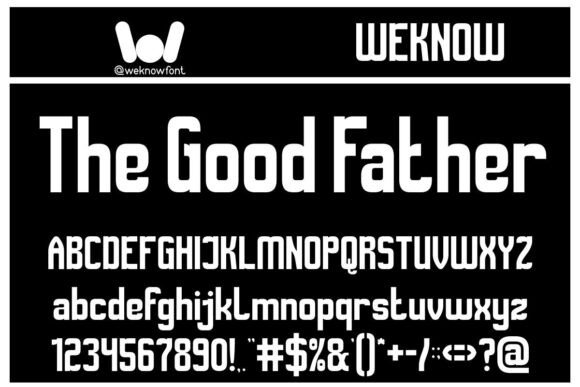 The Good Father: The Perfect Sans Serif for Handmade Brands
