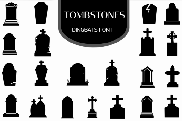 Tombstones: A Dark Display Font for Atmospheric Campaigns