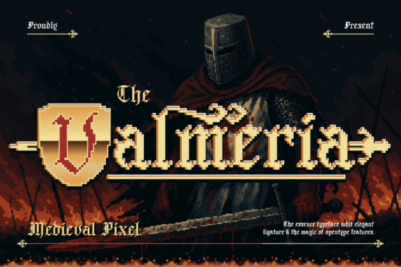 Valmeria Typeface: A Bold Blackletter for Editorial Design
